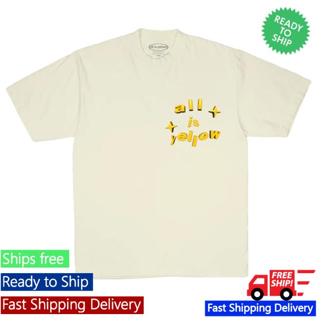 Official Allis Yellow Shop All Is Yellow Star Tee Shirt