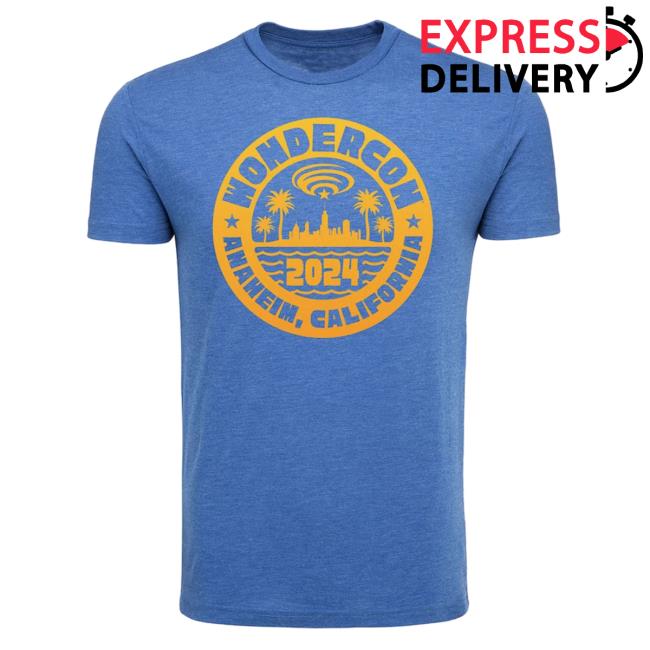 Sportiqe 2024 WonderCon Skyline Comfy Tri-Blend T-Shirts