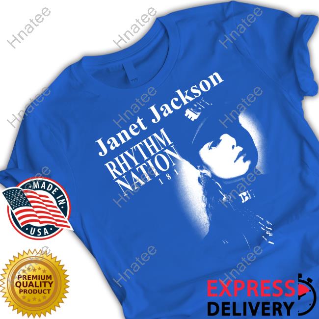 Janet Jackson Rhythm Nation 1814 Tee Shirt