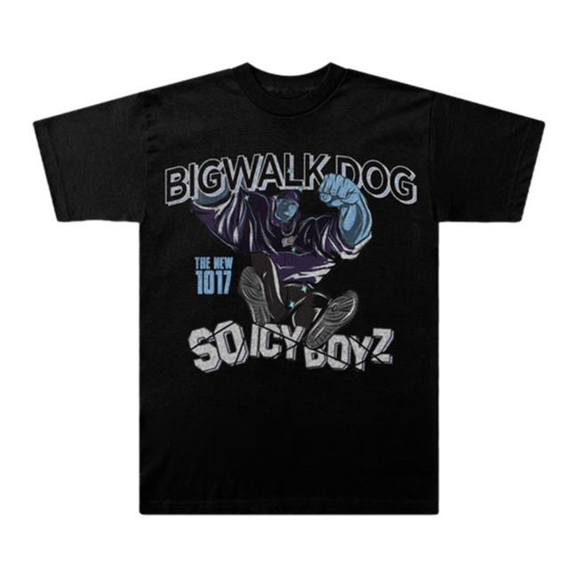 ‎Official Big Scarr Merch BIGWALKDOG Icy Boyz The Biggest Dog Tee