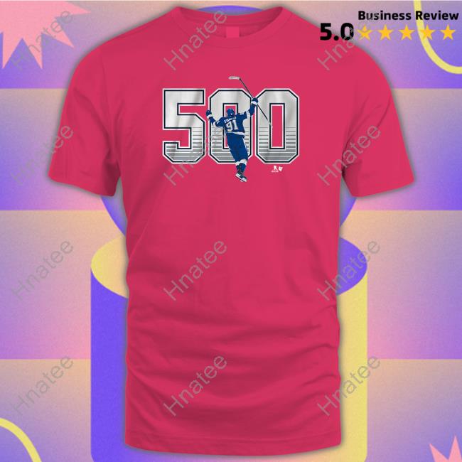 Tampa Bay Lightning Steven Stamkos 500 Goals Shirt