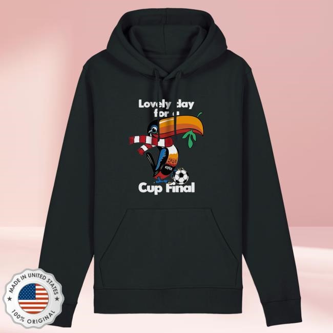 The Anfield Wrap Shop Lovely Day For A Cup Final | Alr X Taw Liverpool Long Sleeve Hoodie