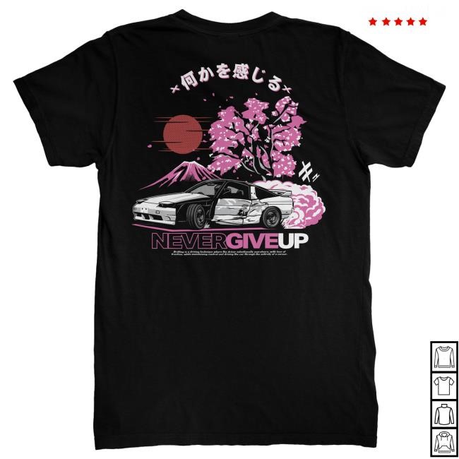 Official Prizzamike Shop Prizzamike Never Give Up Shirt