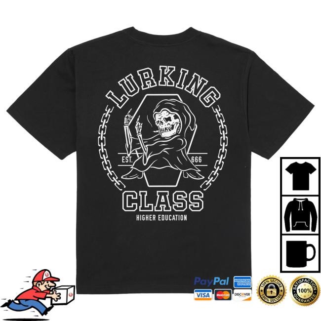 Official Lurking Class Merch Store Lurking Class LCFU Hood - Black LurkingClass