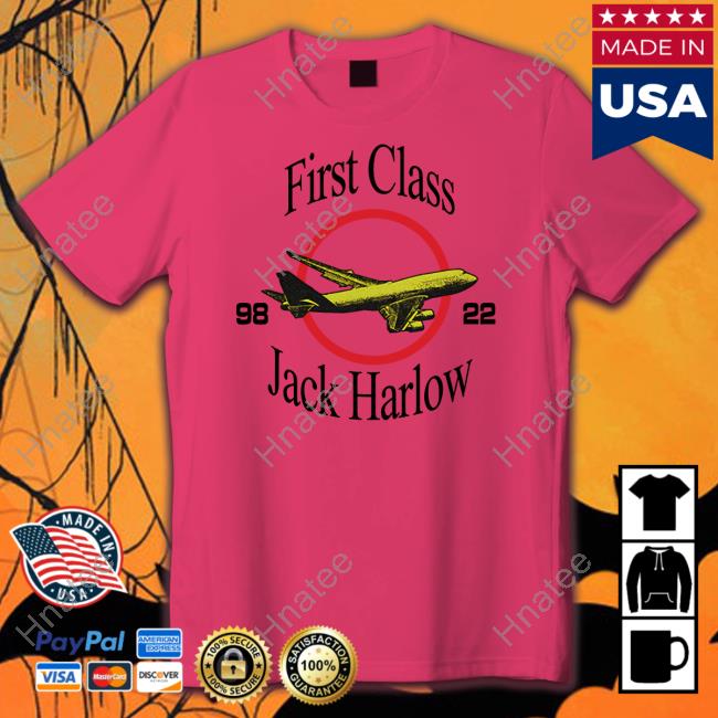 Jack Harlow Merch First Class Plane Crewneck Sweatshirt