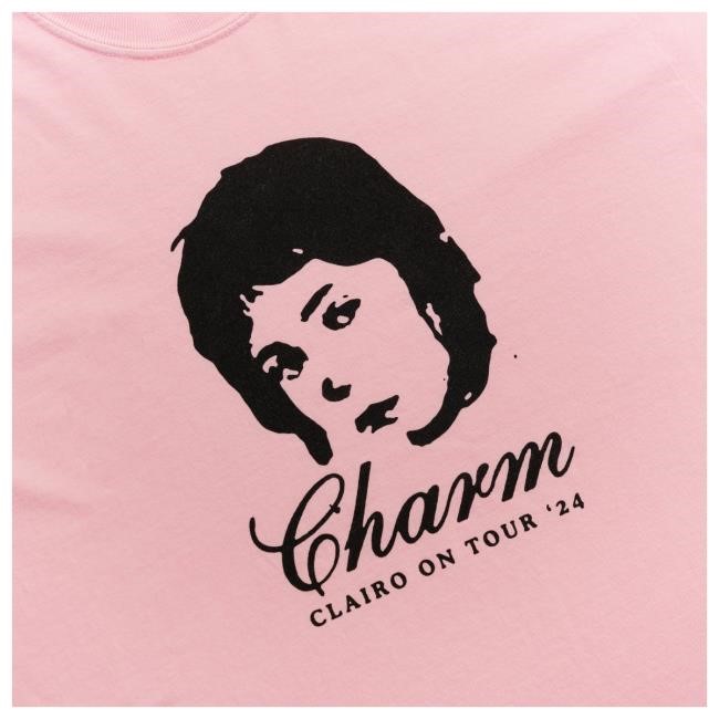 Official Clairo Merch Store Shop Clairo On Tour Tshirt (Light Pink)