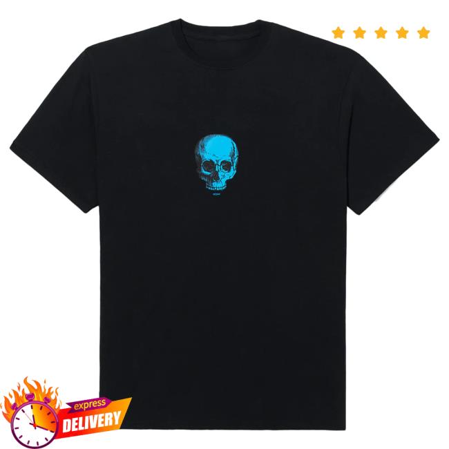 Official Noah Merch Store Skull Popover Shirt Black Noah Clothing Shop Apparel