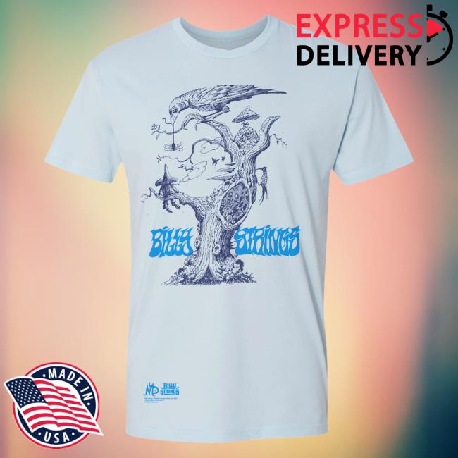 Official Billy Strings Merch Store Shop Billy Strings Tree T Shirt - Limited Edition (Maarten Donders)