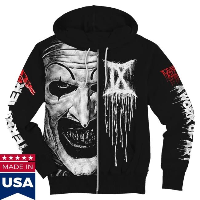 Official Ice Nine Kills Merch Store Tongue-Tied Custom Zip-Up Pull Over Hoodie Ink Merch IceNineKills