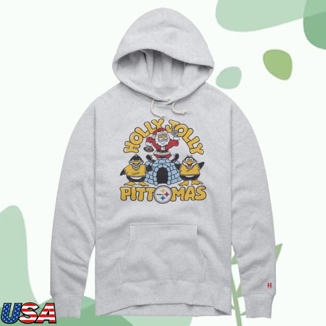 Official Homage Merch Store Homage Pittsburgh Steelers Christmas Hooded Sweatshirt Homage Apparel Clothing Shop