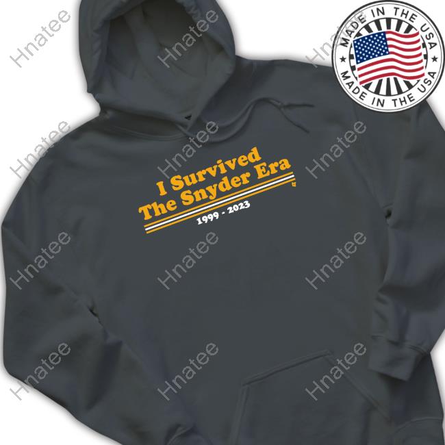 Breakingt Merch Washington Commanders I Survived The Snyder Era T Shirt