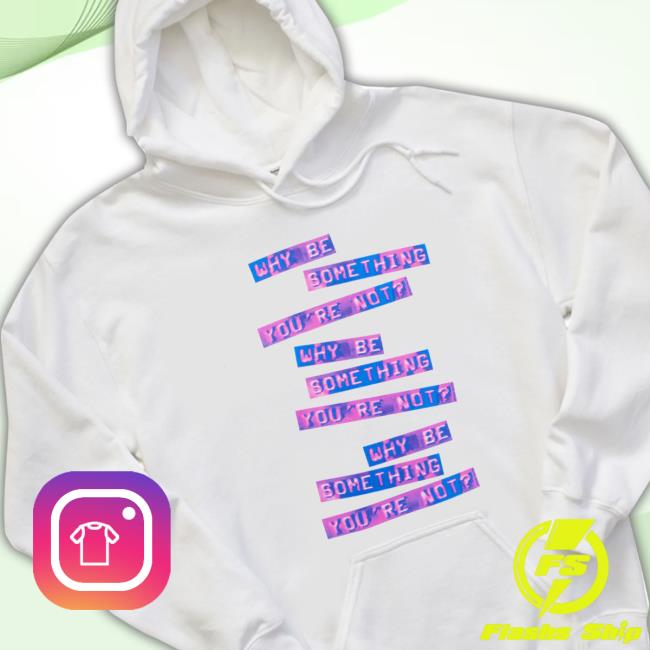 Official Stray Rats Merch Why Be Something You're Not Tee