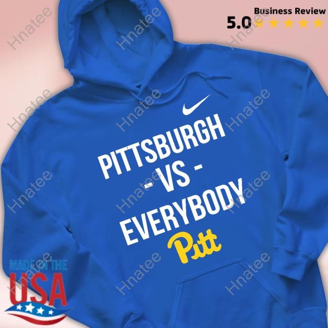 Pittsburgh Vs Everybody Pitt Tee Shirt Nike