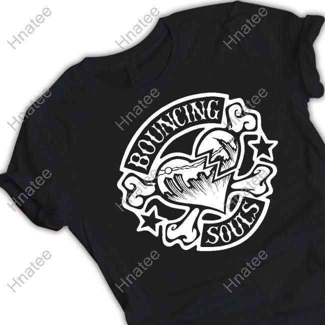 The Bouncing Souls Rocker Heart Hoodie