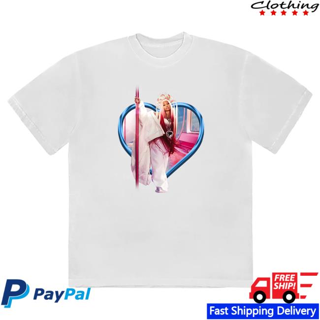Official Nicki Minaj Merch Store Nicki Minaj Heart Frame T-Shirts Nicki Minaj Clothing Nickiminaj