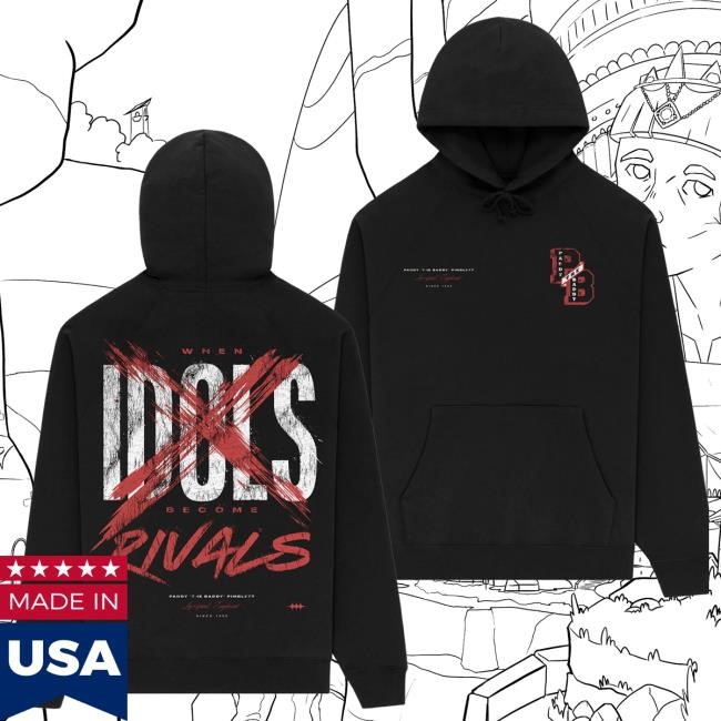 Official When Idols Become Rivals Black Crew neck Sweatshirt