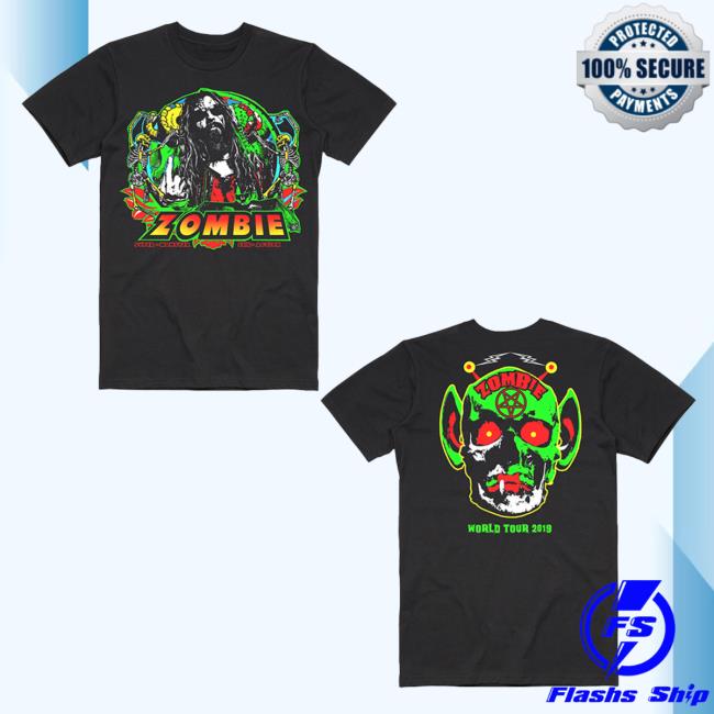 Official Rob Zombie Store Shop Sex Action 2019 World Tour T-Shirt Rob Zombie Apparel Shop RobZombie