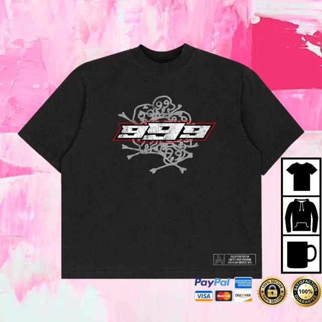 999 Club Merch 999 Wrld Moto T-Shirt
