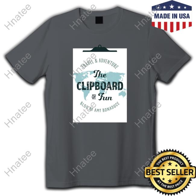 Anthony Bourdain | The Clipboard Of Fun Vintage Shirt