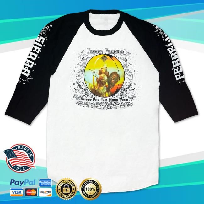 Official Sierra Ferrell Merch Shop Sierra Ferrell Tour 2024 Raglan Long Sleeve Tees SierraFerrell
