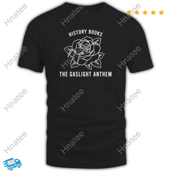 The Gaslight Anthem Merch The Gaslight Anthem Spider Rose History Book Hooded