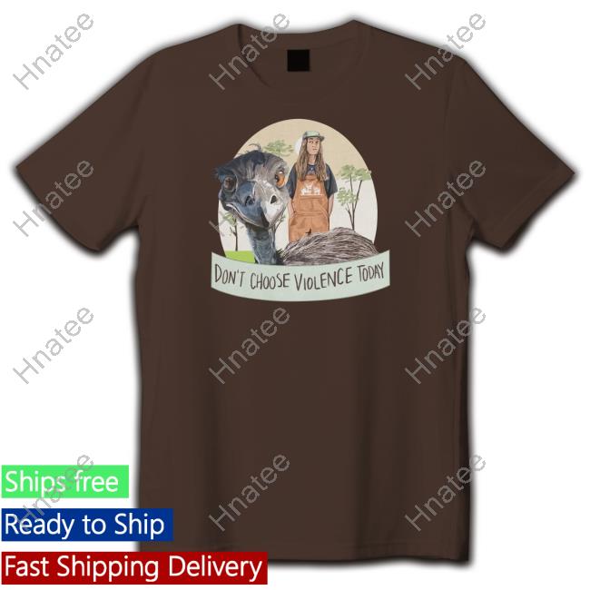 Knuckle Bump Farms Don't Choose Violence Today Long Sleeve T Shirt