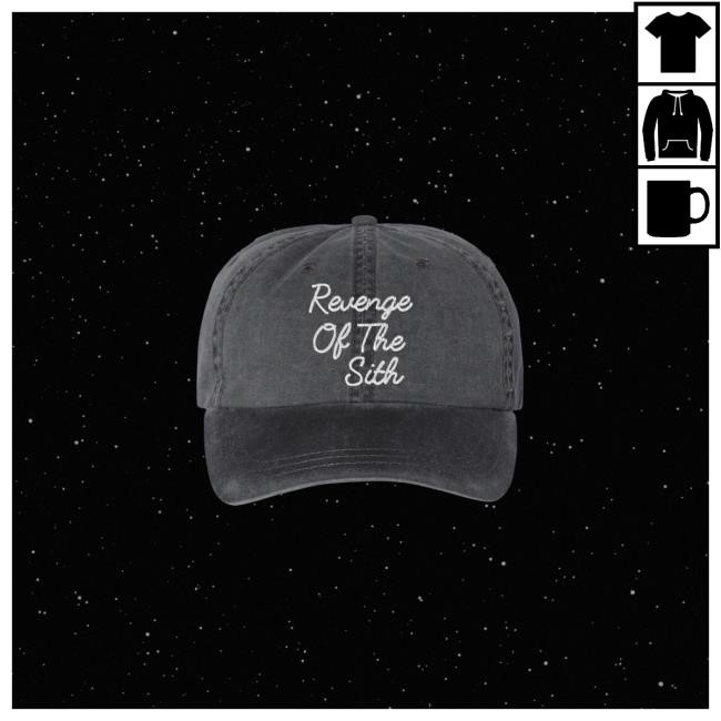 Official Club 55 Clothing Revenge of the Sith Script Dad Cap