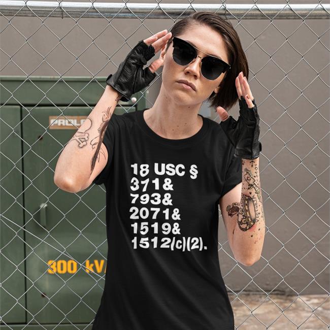 The Daily Beans Merch 40Th Birthday Crimes & Crimes & Crimes 18 Usc 371 & 793 & 2071 & 1519 & 1512 Shirt