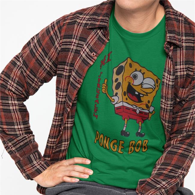 Hi Jerusalem Ponge Bob Shirts