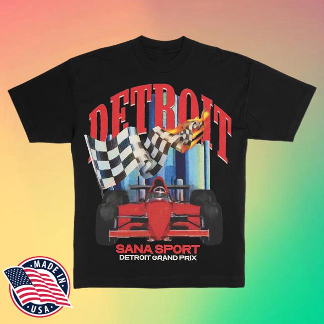 Official Sana Detroit Red Wings Sana Detroit Sana Sport Shirts - Black Official Sana Detroit Red Wings Sana Detroit Sana Sport Tee - Black