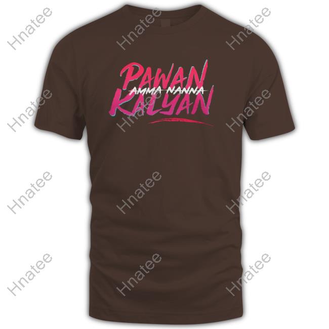 Pawan Kalyan Amma Nanna Edition Limited Tee
