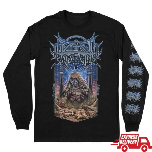 Official IndieMerchStore The Zenith Passage Algorithmic Salvation Long Sleeve Tee Indie Merch Store