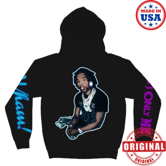 Official Lil Baby Merch Store Lil Baby Black Wham! Pullover Sweatshirt Lil Baby Apparel Clothing Shop LilBaby