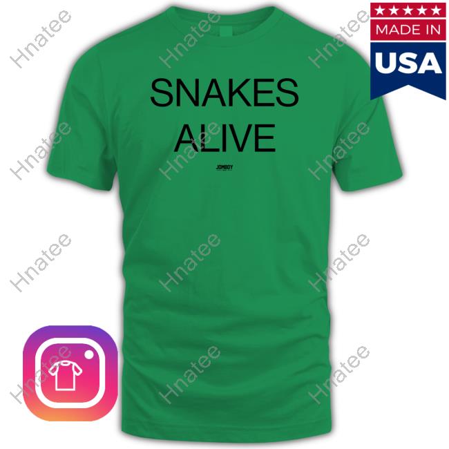 Jomboy Media Merch Snakes Alive Tee