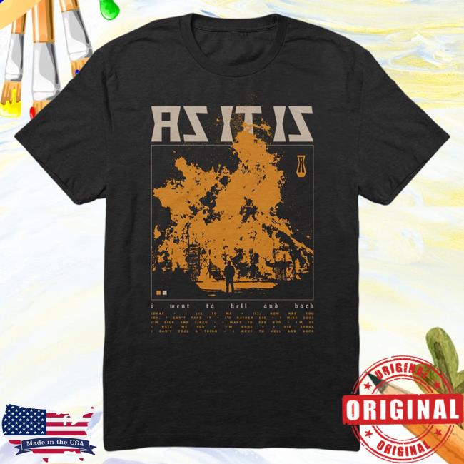 As It Is "Burning Hell" Long Sleeve Tee
