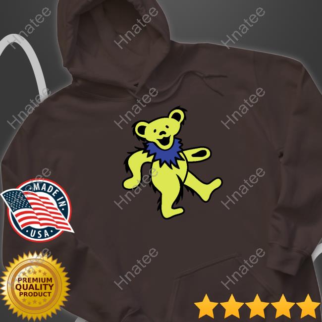 Grateful Dead Classic Navy With Yellow Bear Shirts