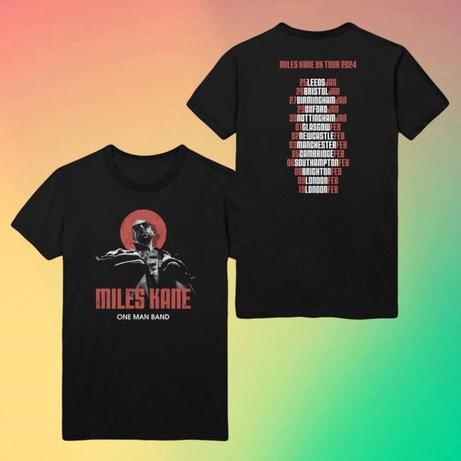 One Man Band Tour Shirt Miles Kane