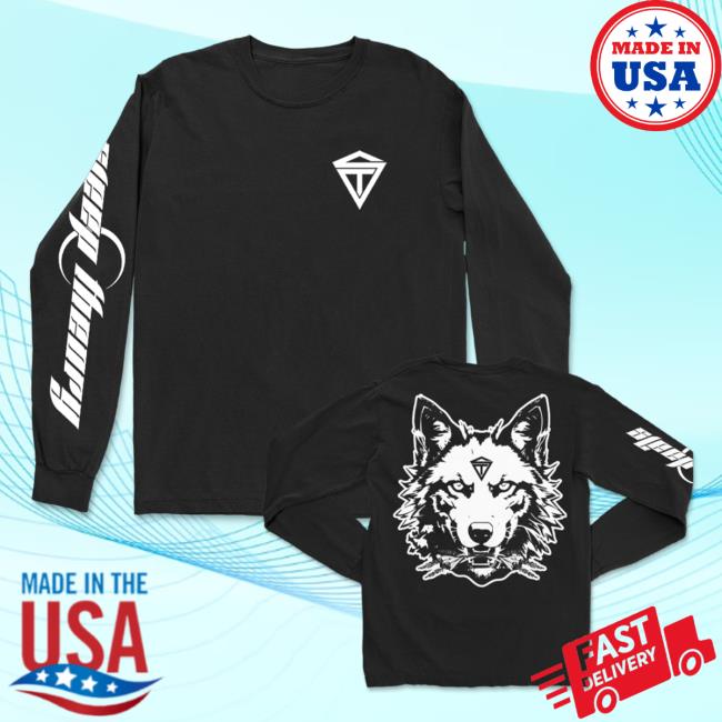 Official Sleep Theory Merch Store Shop Wolf Shirts (Black) SleepTheory