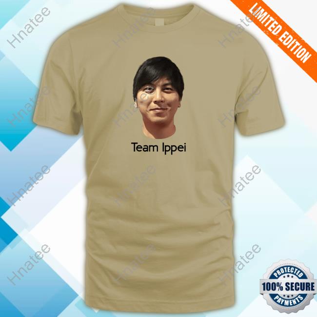 Ippei Mizuhara Official Shop Merch Team Ippei T-Shirt