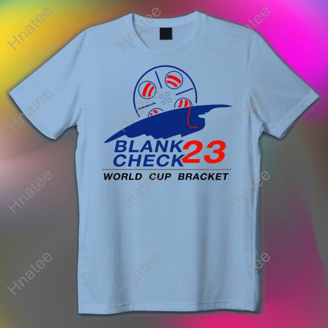 Blank Check Pod Shop Blank Check 23 World Cup Bracket Long Sleeve Tee Shirt
