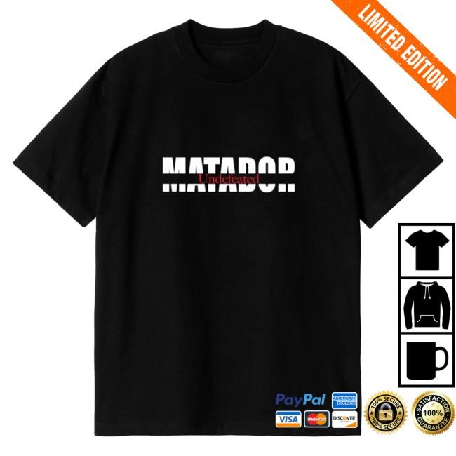 Ilia Topuria Undefeated Black Tee Ilia Topuria Store Shop Merch