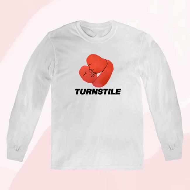 Official Turnstile Merch Turnstile "Embrace" White Long-Sleeve