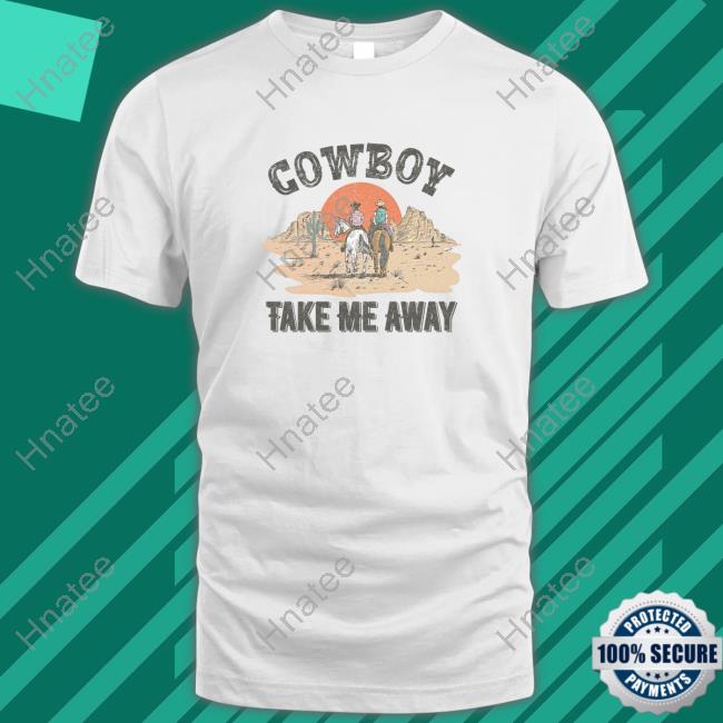 Official The Nash News Cowboy Take Me Away Tee Shirt