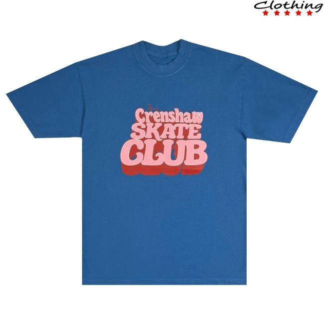 Official Crenshaw Skate Club SF Tees