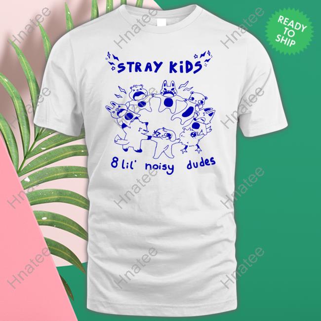 Stray Kids Merch Stray Kids 8 Lil Noisy Dudes Shirts Angrydivaprobs