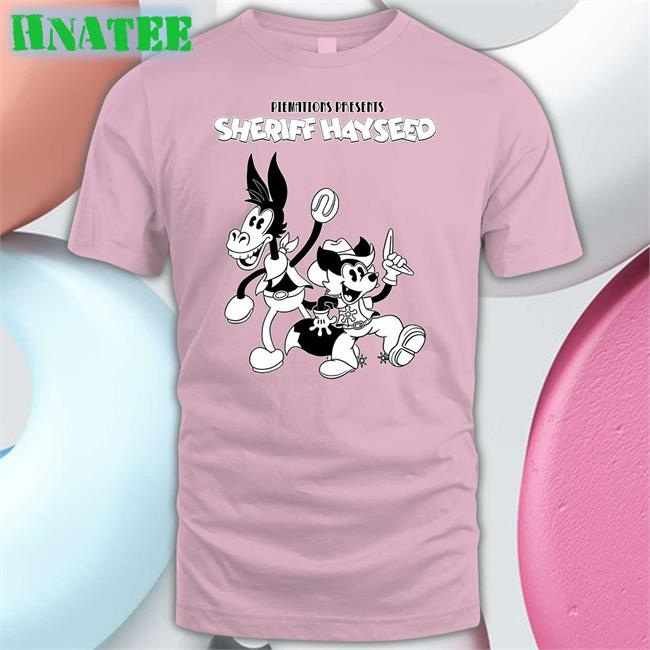 Fanfiber Merch Piemations Presents Sheriff Hayseed Long Sleeve Shirt