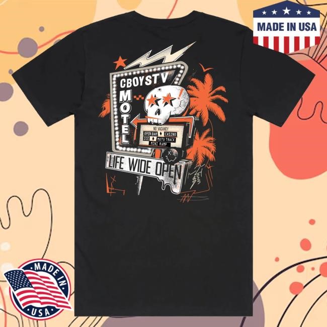 Official Cboystv Shop Motel CBTV Tees - Cboys Tv