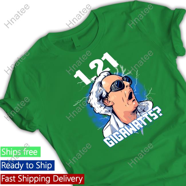 Christopher Lloyd 1.21 Gigawatts? Long Sleeve Tee Shirt Docbrownlloyd