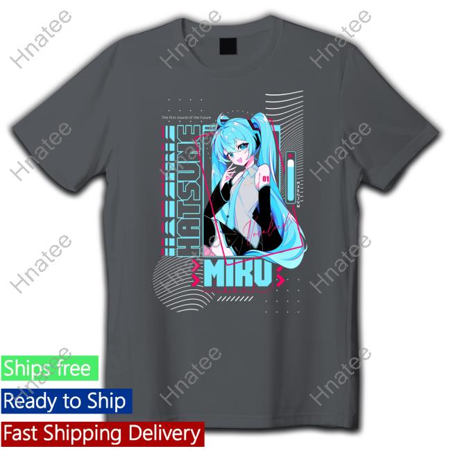 Maegjuw The First Sound Of The Future Hatsune Miku Tee