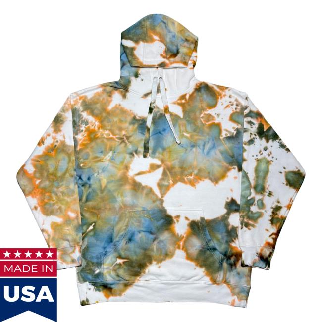 The Tie Dye Company Canyon Ice Tie Dye Crew neck Sweatshirt